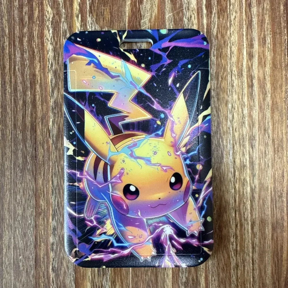 Pokémons Pikachu Badge ID Holder